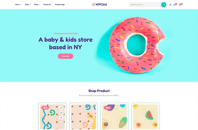 WPCkid - Kid Store WordPress Theme