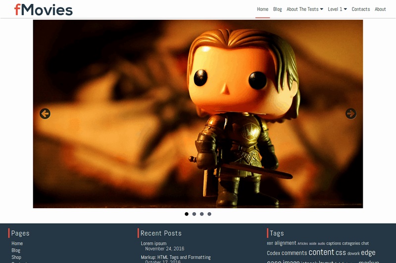 fMovies Cinema WordPress Theme