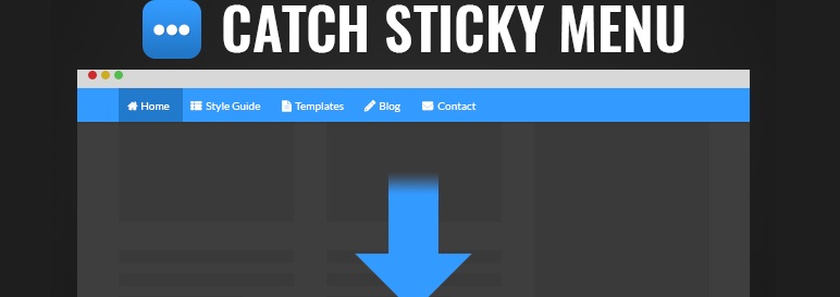 Catch Sticky Menu WordPress Plugin