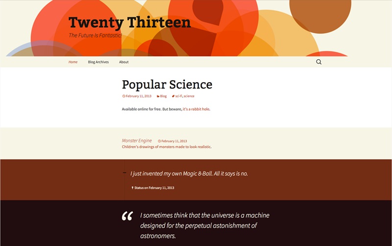 Twenty Thirteen