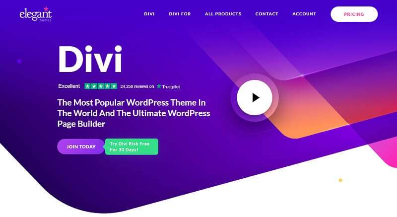 Divi: WordPress Blog Themes