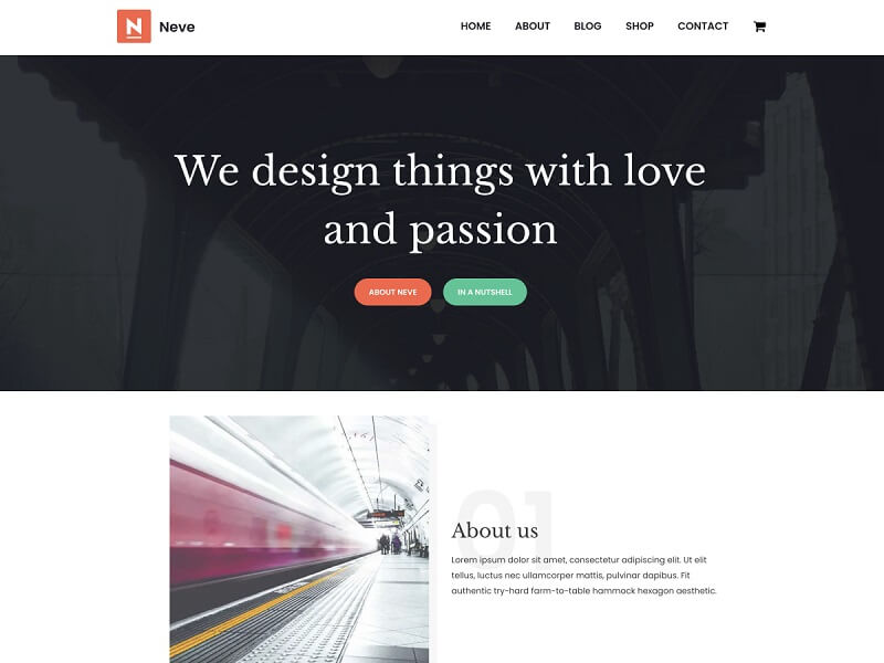 Neve: WordPress Blog Themes