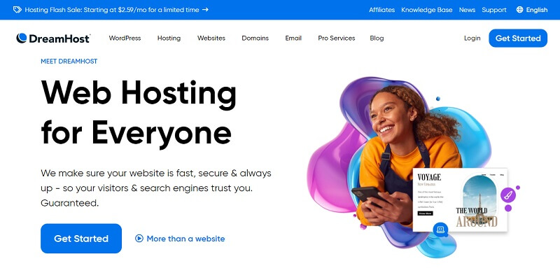 DreamHost: Best WordPress Hosting Providers