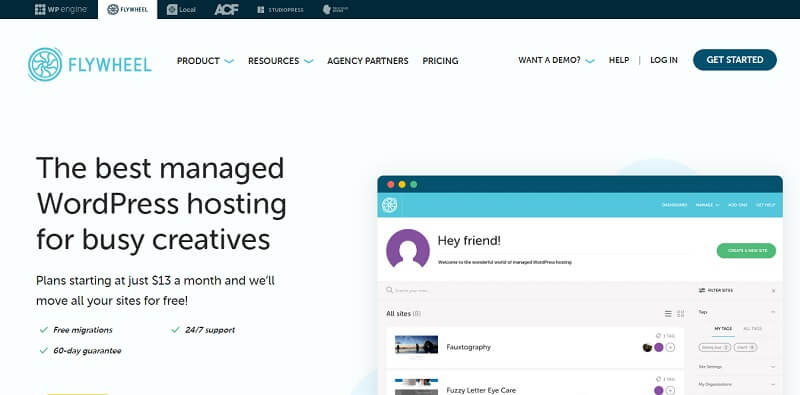 Flywheel: Best WordPress Hosting Providers