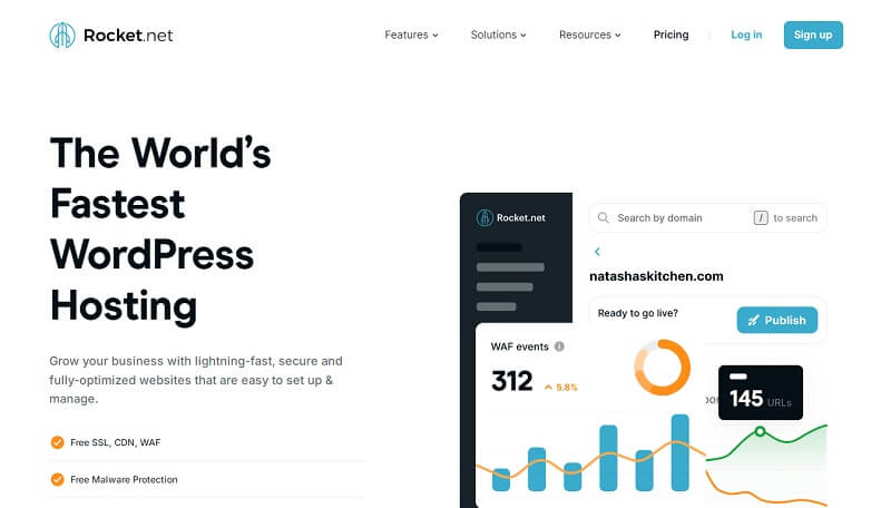 Rocket.net: Best WordPress Hosting Providers