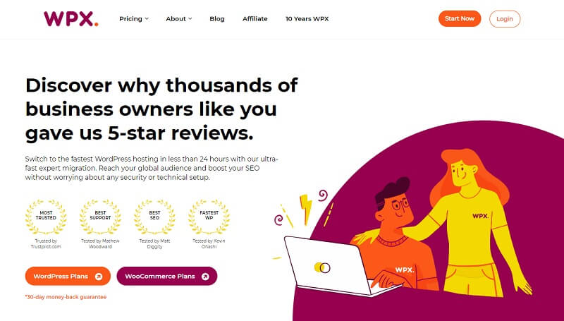 WPX Hosting: Best WordPress Hosting Providers