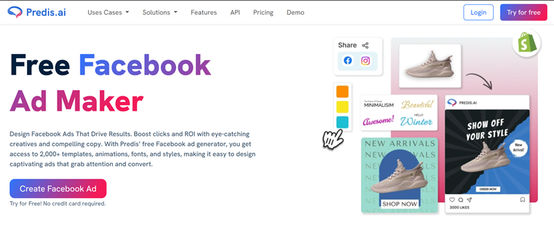 Facebook Ads Creation with Predis AI